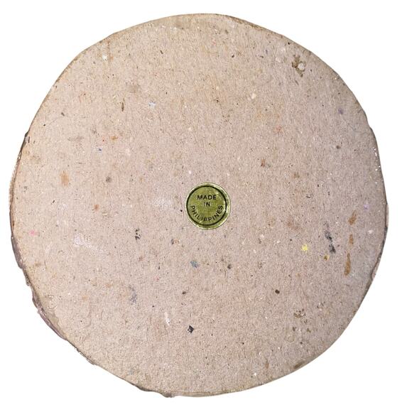 Vintage 12" Tall Corn Husk Praying Winged Angel Christmas Table Decor - Picture 9 of 13